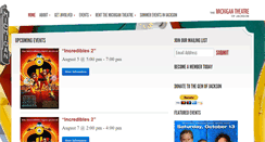 Desktop Screenshot of michigantheatre.org
